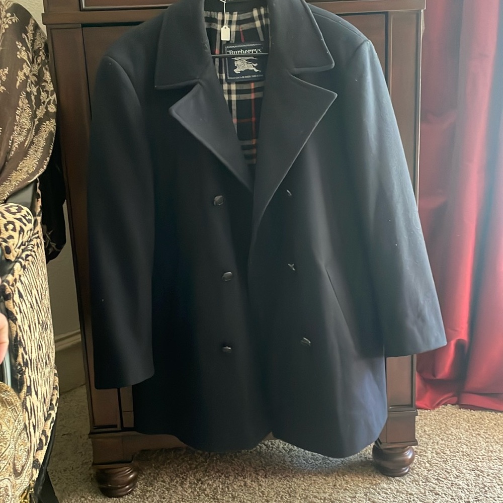 Men’s Vintage Burberry’s (Burberry) Wool Coat